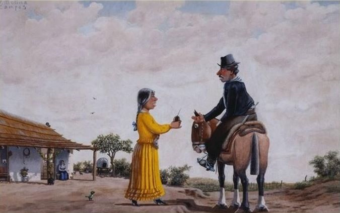 yerba mate malarstwo