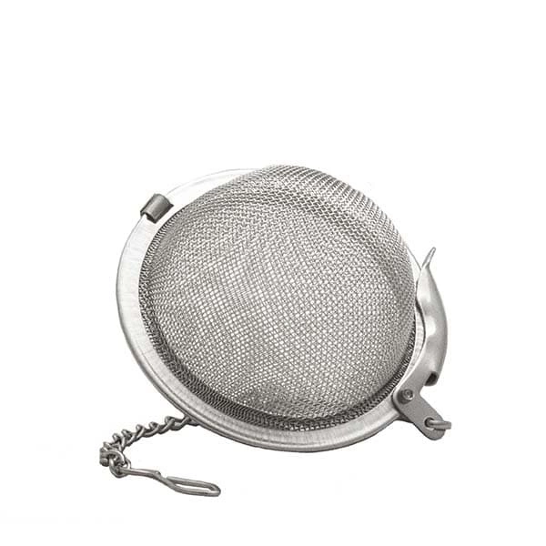 Infuseur à thé – boule en acier suspendue à une chaîne