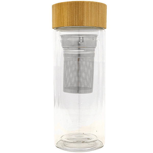 Théière en verre avec infuseur