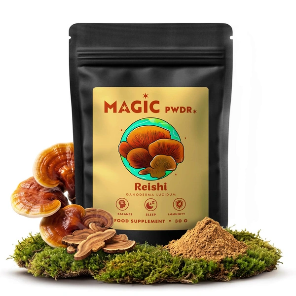 Magic Pwdr reishi mushroom supplément