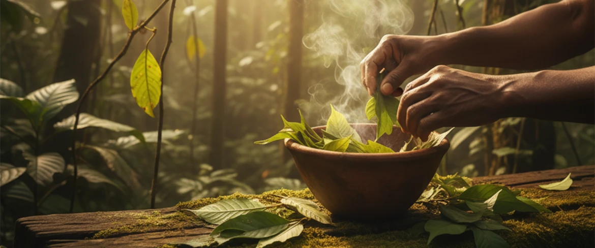 Ilex guayusa dans la forêt amazonienne – tradition et origine du thé guayusa