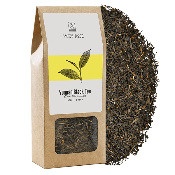 Mary Rose Black Yunnan thé