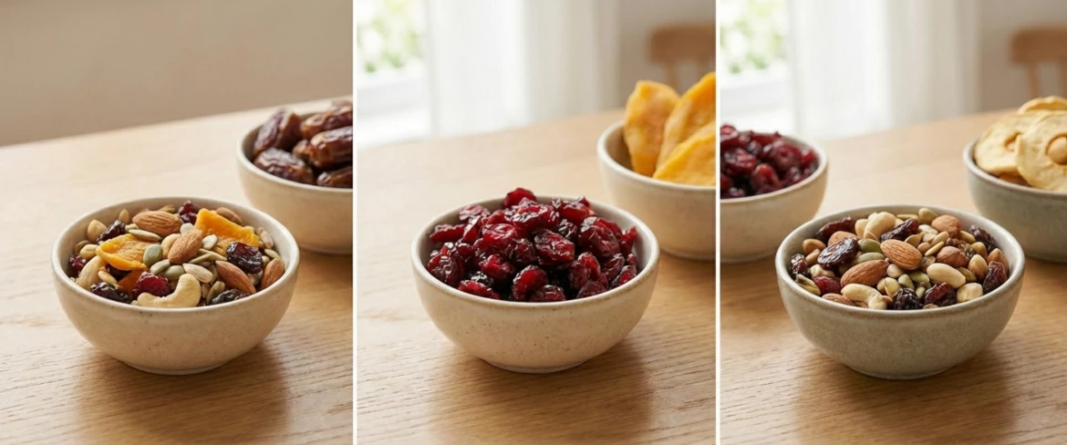 Les fruits secs sont-ils bons pour la santé ? Les fruits secs dans le cadre d'une alimentation équilibrée