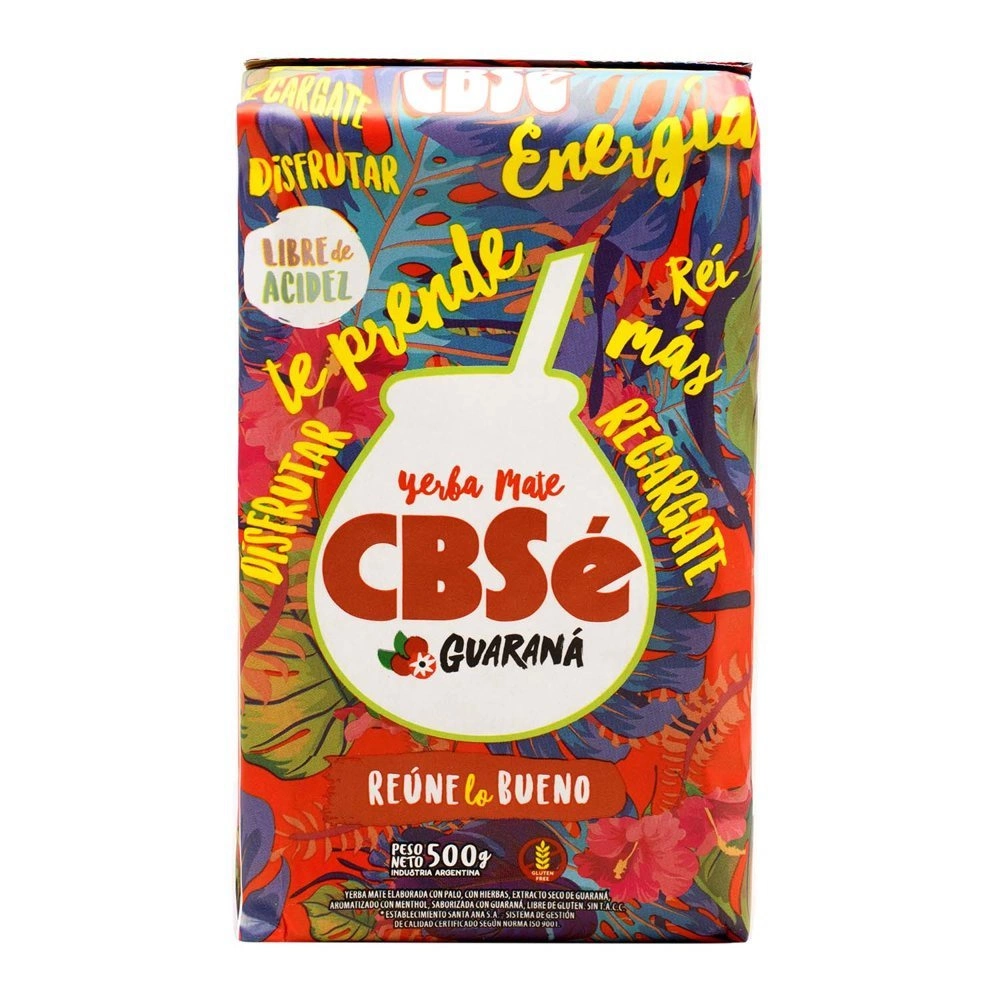CBSé Energía Guaraná – Yerba mate aromatisée argentine