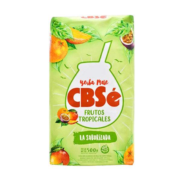 CBSé Frutos Tropicales – yerba mate aromatisée d'Argentine