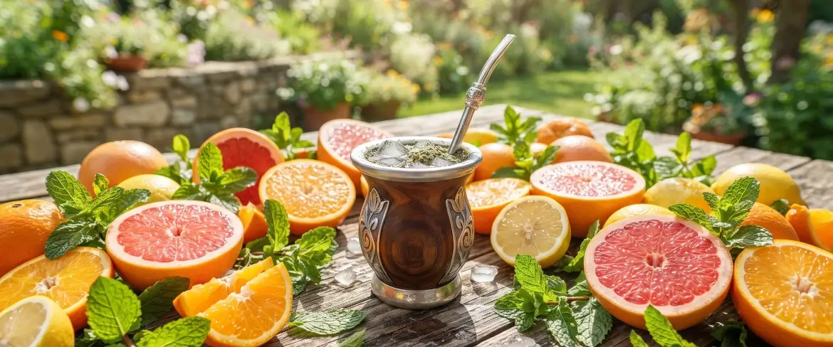 Une yerba mate fraîche et rafraîchissante, rehaussée de notes d'agrumes