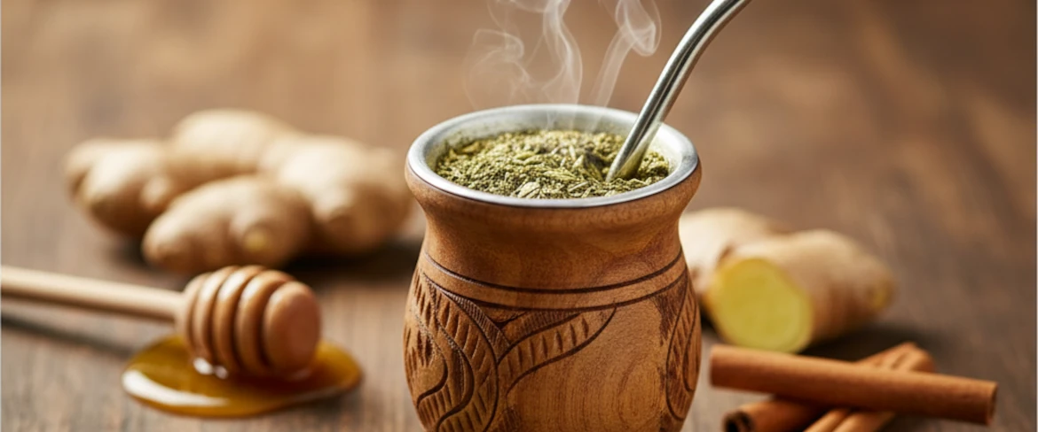 Yerba mate au gingembre