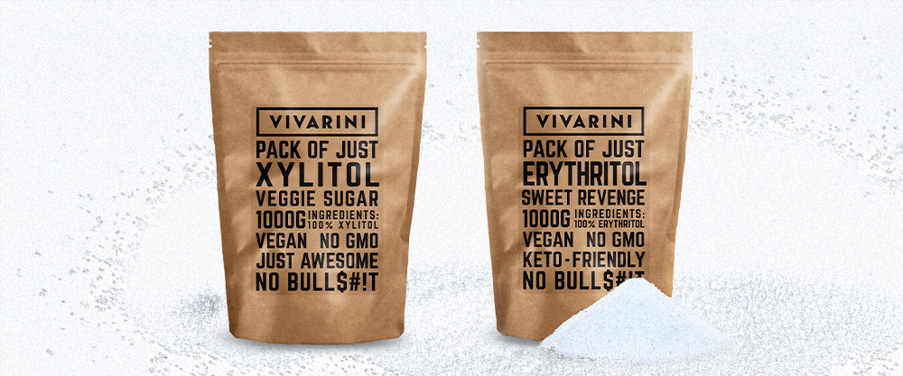Vivarini – xylitol et érythritol