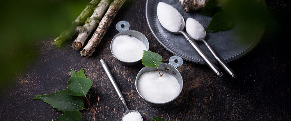 Substituts sains du sucre – érythritol et xylitol