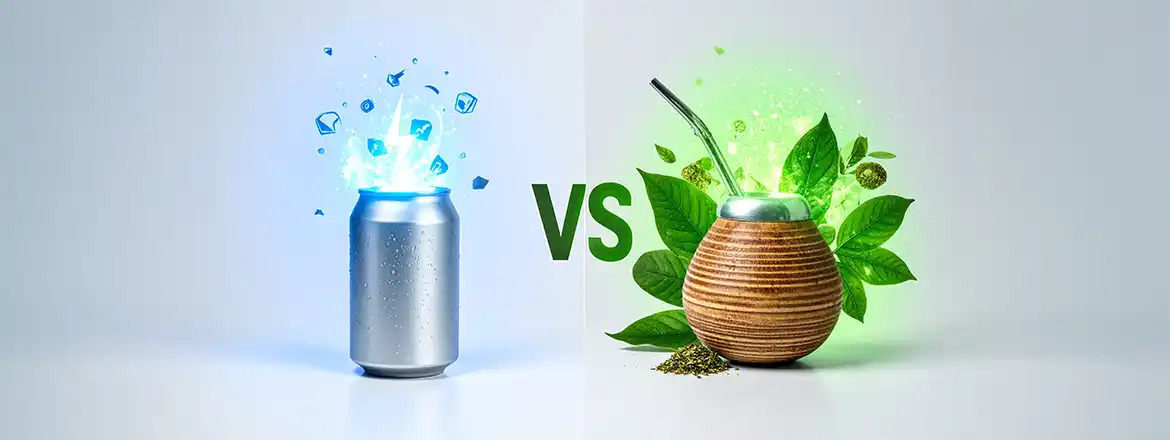 Yerba mate vs boissons énergisantes – une boisson énergisante naturelle pour les gamers