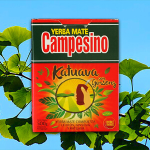 Yerba maté Campesino Katuava + Ginseng — review