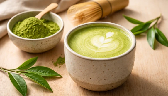 Matcha latte - qu'est-ce que c'est et comment préparer un matcha parfait avec du lait à la maison ?