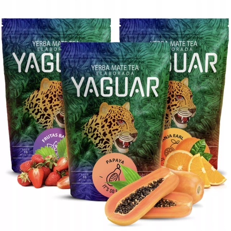 Yaguar 3x 0.5kg divers saveurs