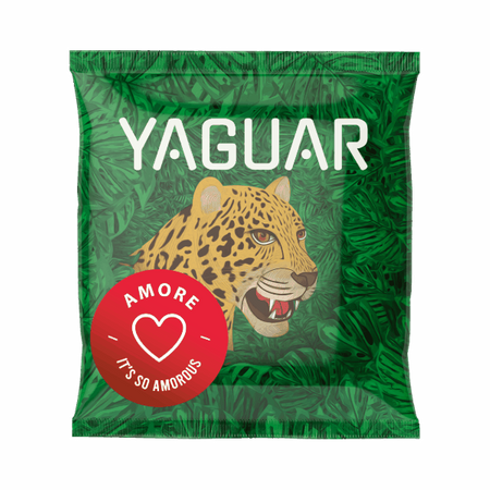 Yaguar Amore 50 g – maté avec fruits et herbes du Brésil 