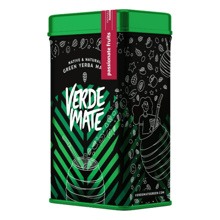 Yerbera – Boîte avec Verde Mate Green Passionate Fruits 0,5 kg 