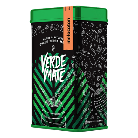 Yerbera - boîte de Verde Mate Green Melocoton 0,5kg 