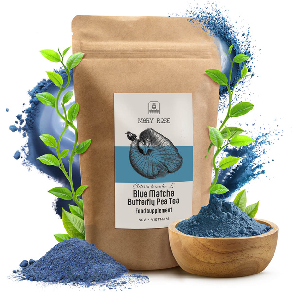 Mary Rose – Blue Matcha – Butterfly Pea Tea (poudre) 50 g