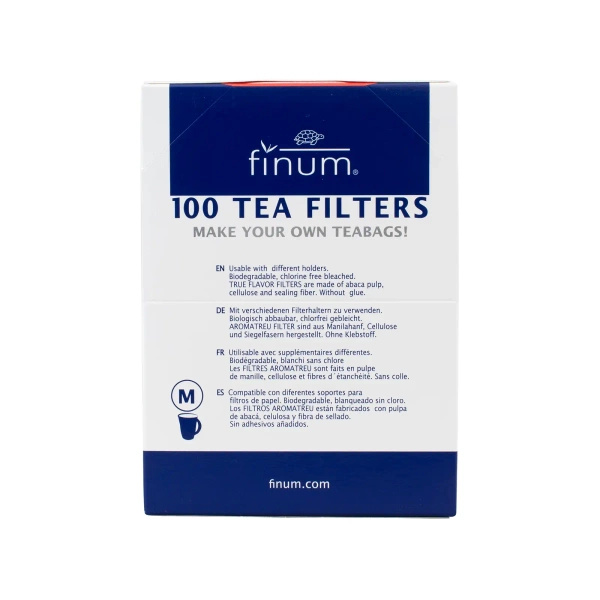 Filtres à thé en papier - taille M (100 pièces)
