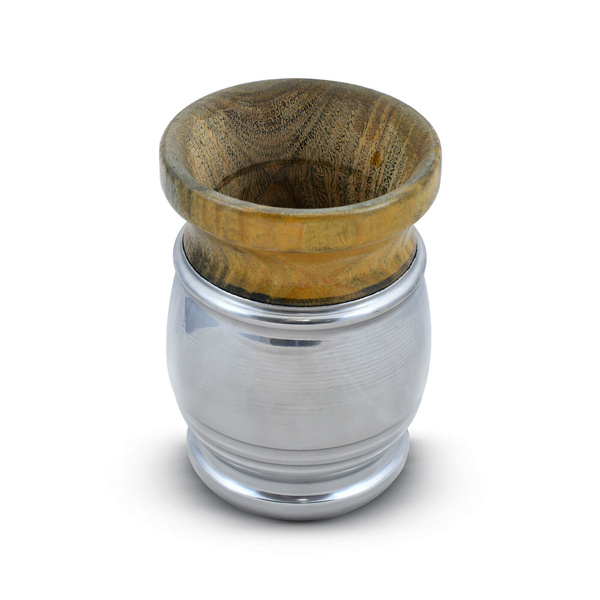 Pot à maté Palo Santo forgé avec métal – Pedro