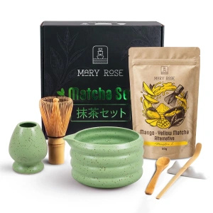 Coffret cadeau pour préparer la Yellow Matcha