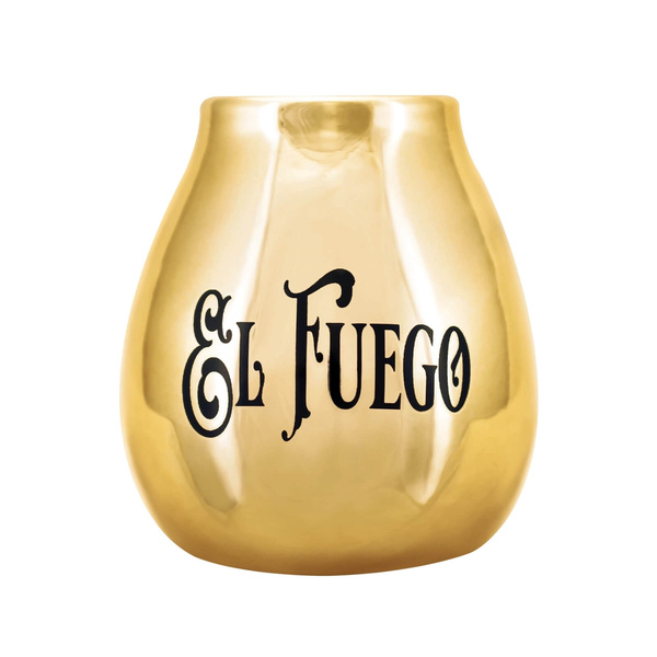 Set de Maté : El Fuego Elaborada 1kg + Calebasse + Bombilla