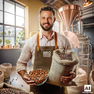 Set de Bro Coffee Roastery Brazil Guaxupe + Brazil Samba 2x1kg (2kg)