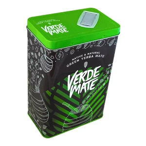 Yerbera – Boîte en métal + Verde Mate Green Hangover 0,5 kg