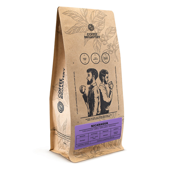 Bro Coffee Roastery - Café en grains Nicaragua Colibrí Azul Speciality 1 kg