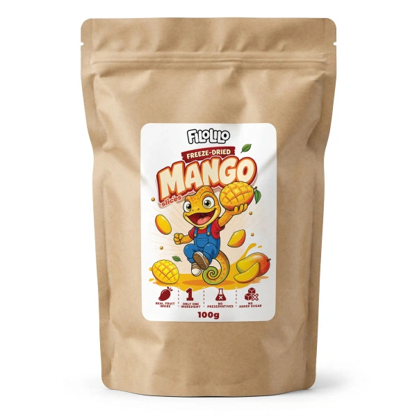 FiloLilo – Mangue lyophilisée en tranches 100 g