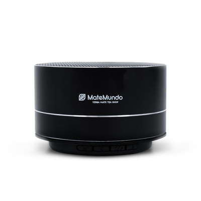 Haut-parleur avec le logo MateMundo