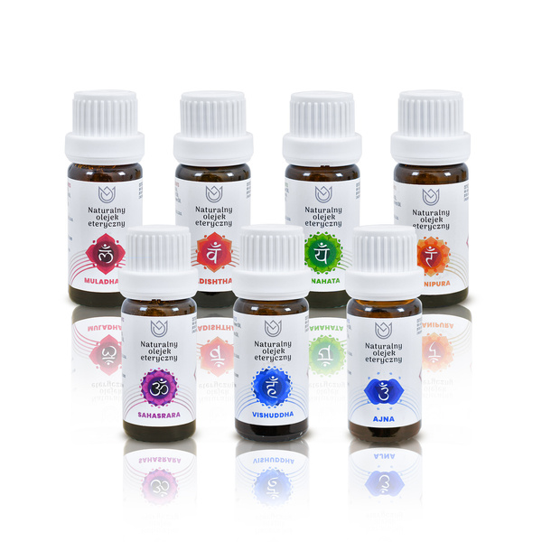Coffret d’aromathérapie : 7 huiles essentielles naturelles pour 7 chakras