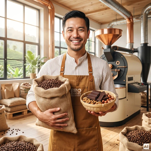 Bro Coffee Roastery – Café en grains Pure Crema 400 g