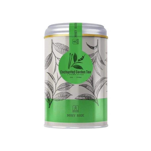 Mary Rose – Thé Enchanted Garden en boîte – 50 g