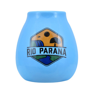 Set de Maté Rio Parana 500g 0,5kg Yerbomos XL + Calebasse + Bombilla