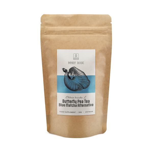 Mary Rose – Blue Matcha Alternative – Butterfly Pea Tea (poudre) 50 g
