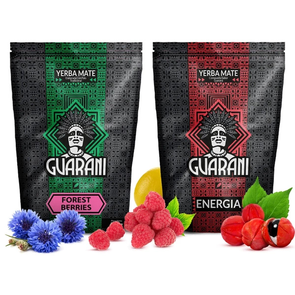 Yerba Mate Guarani Fruit et Energy Set 2x500g