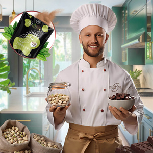 Nustino – Beurre de cacahuète en poudre – Pistachio & Chocolate (sans sucre ajouté) 400 g