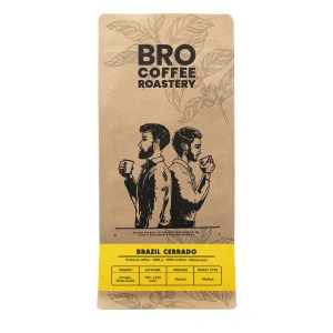 Coffret pour Pumpkin Spice Latte : café Bro Coffee Roastery Brazil Cerrado 1kg + Pumpkin Spice Latte Mix 100g