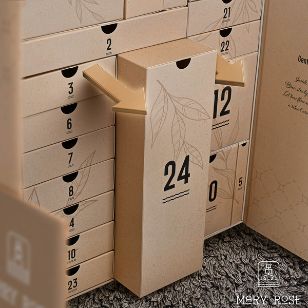 Calendrier de l’Avent – thés, matcha et accessoires – Mary Rose