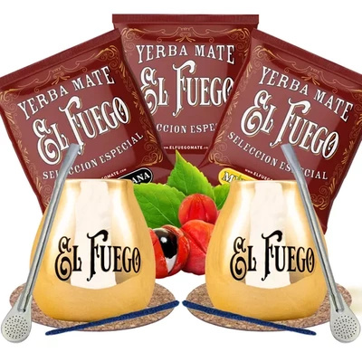Yerba Mate Green Tykva Premium Set POUR DEUX