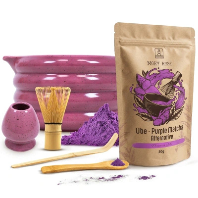 Coffret pour préparer la Purple Matcha