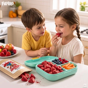 FiloLilo – Fraises lyophilisées entières 100 g