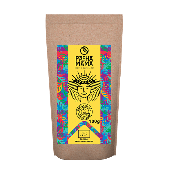 Guayusa Pachamama Menta Limón  - bio à la menthe et au citron - 100 g
