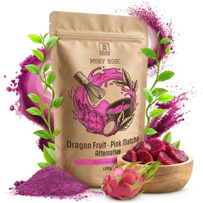 Mary Rose – Pink Matcha Alternative – Fruit du dragon (poudre) 100 g