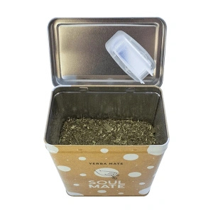 Yerbera – Boîte en métal + Soul Mate Orgánica Menta Limon 0,5 kg