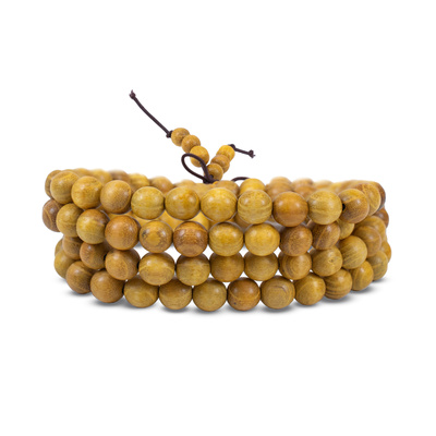 Bracelet Mala en bois de santal (108 perles)