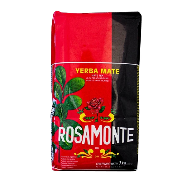 Set de Maté Elaborada: El Fuego 1kg + Rosamonte 1kg