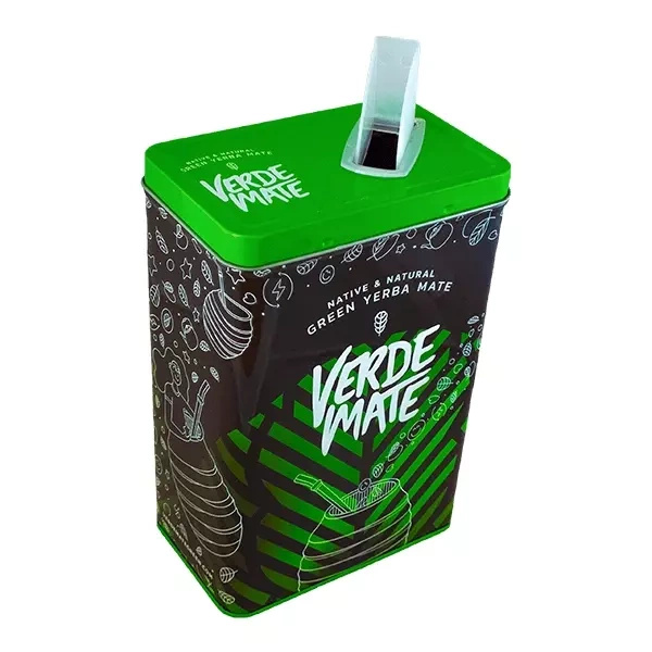 Yerbera – Boîte en métal + Verde Mate Green Hangover 0,5 kg