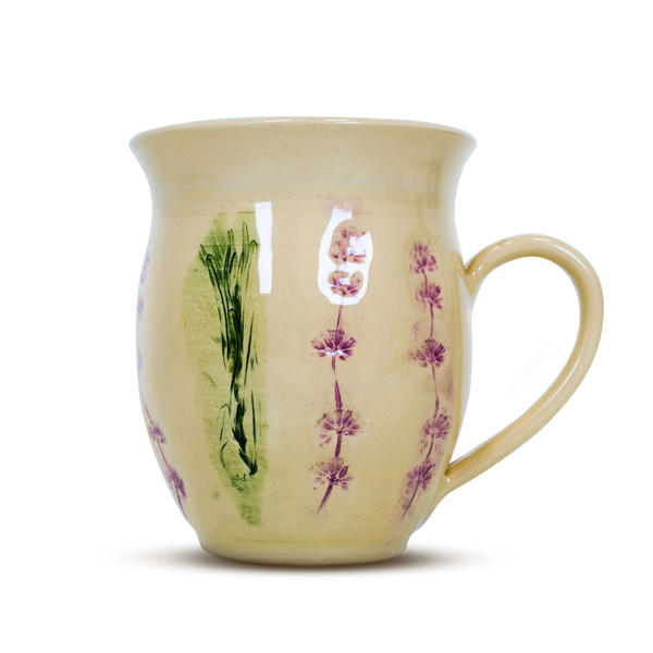Tasse en céramique Flora Pink 350 ml – Série Crater
