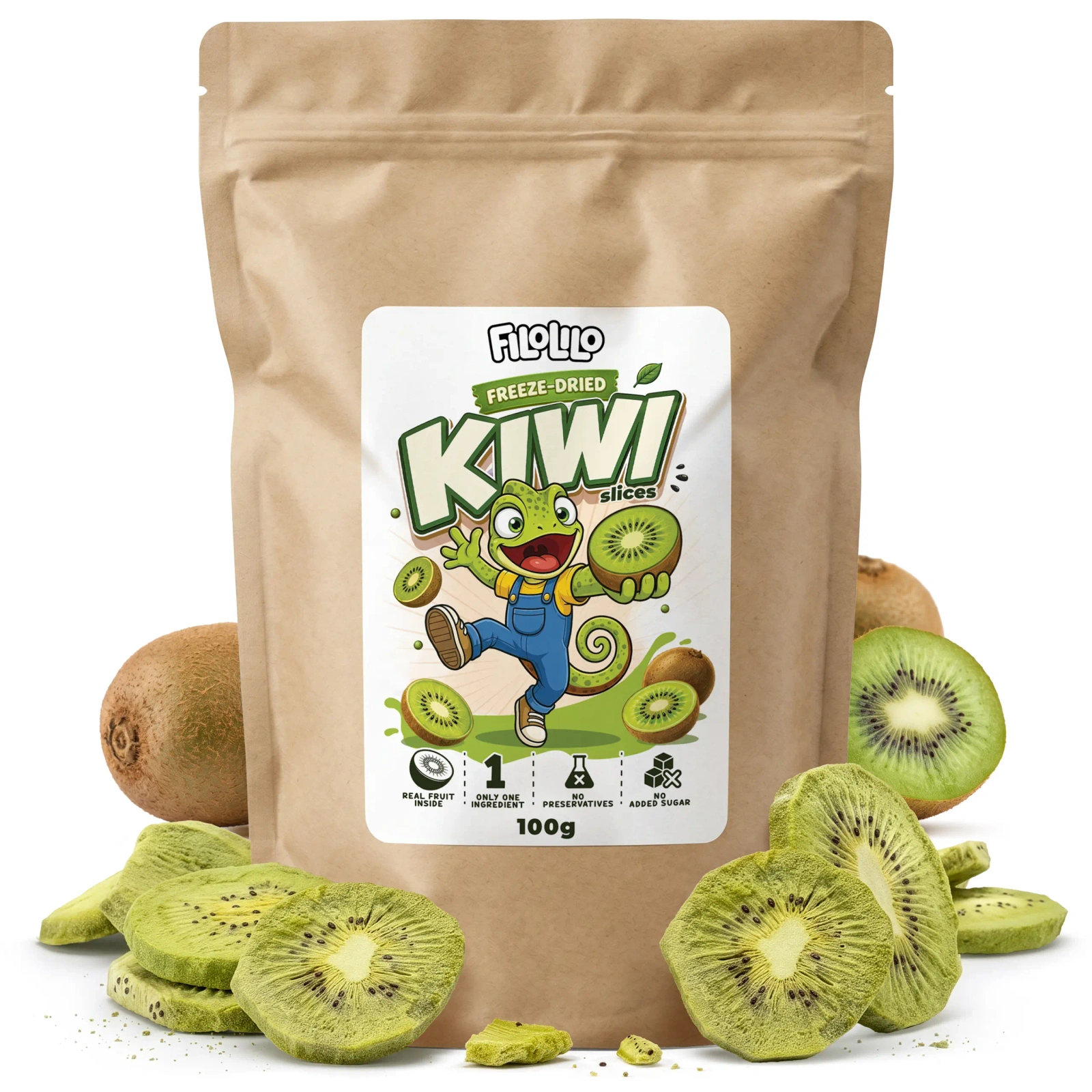 Kiwi lyophilisé FiloLilo